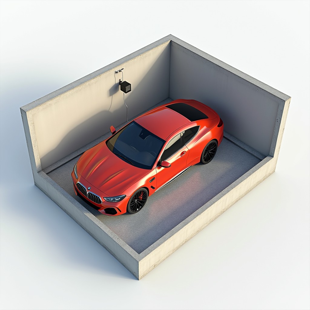 Underjordisk garage til 1